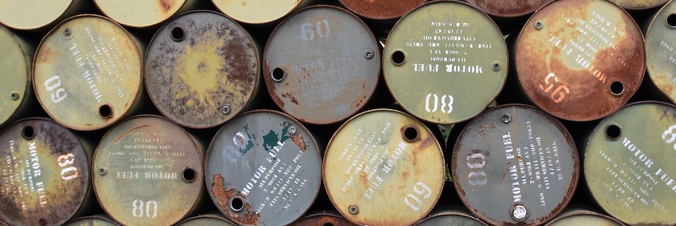 Fuel storage barrels requiring environmental assessment